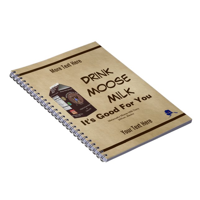 Cuaderno Matanuska Moose Milk (Lado Derecho)