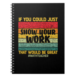 Cuaderno Matemáticas del profesor de matemáticas si pudiera