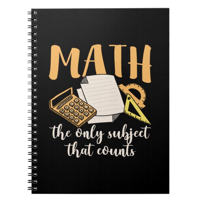 Cuaderno Matemáticas Maestras El Único Asunto (Frente)