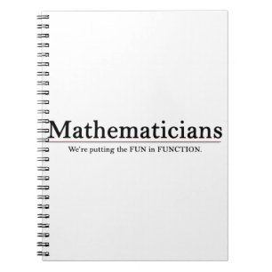 Cuaderno Matemáticos: Pudiendo la diversión en funcionamien