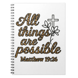Cuaderno Mateo 19:26