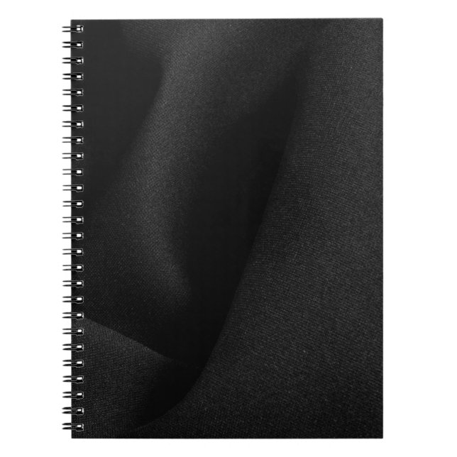 Cuaderno Material de tela negra (Frente)