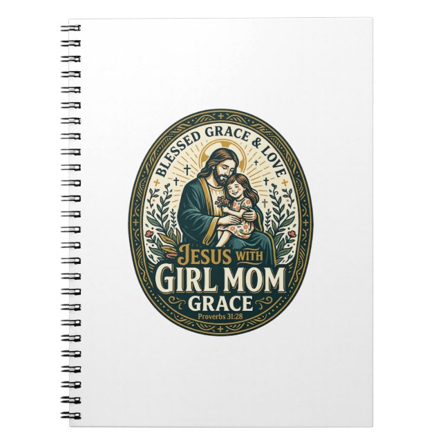 Cuaderno Maternidad de Jesús Micro Identidades Camiseta Fe  (Frente)