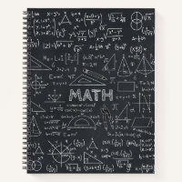 Math Chalkboard Formulas