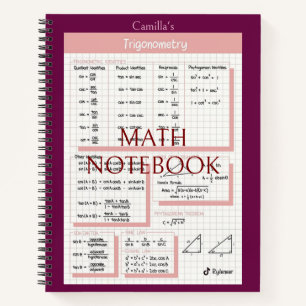 Cuaderno Math Copybook