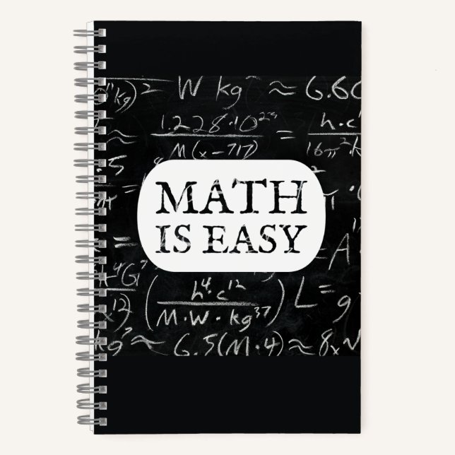 CUADERNO MATH ES FÁCIL (Anverso)