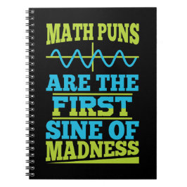 Cuaderno Math Pun Primer SINE de la locura