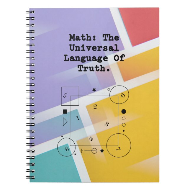 Cuaderno Math Universal Language | Truth & Logic Educator (Frente)