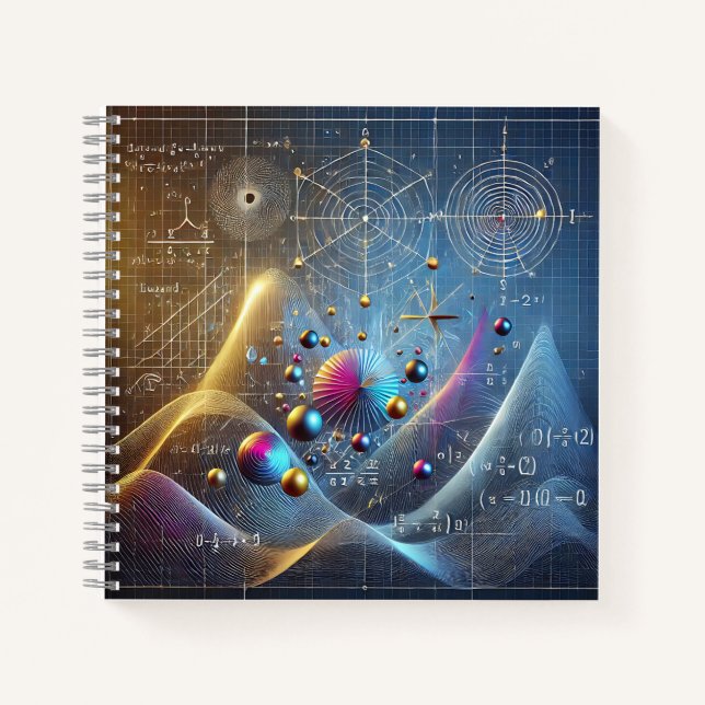 Cuaderno Mathematical Structures & Quantum Geometry (Anverso)