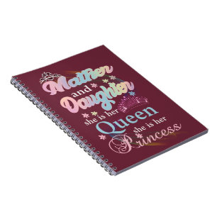Cuaderno Mather y su hija son su reina,