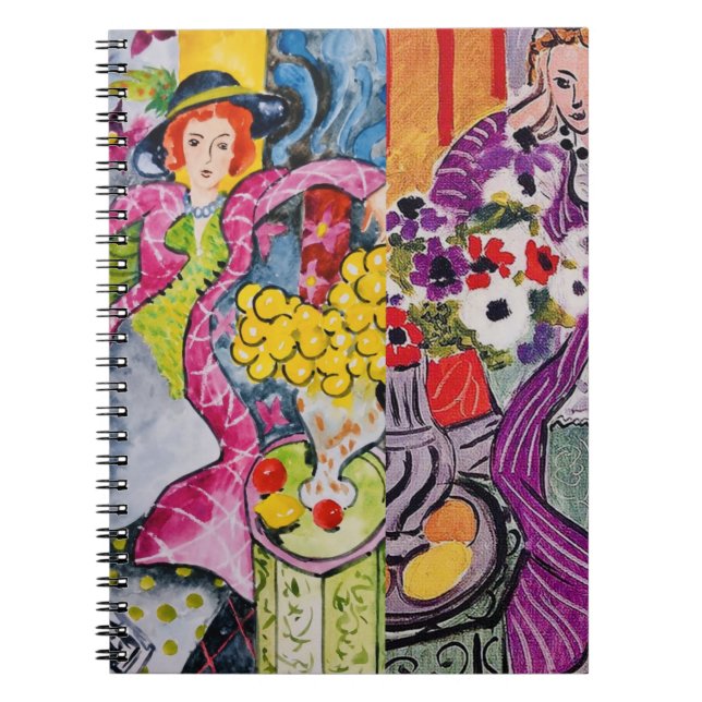 Cuaderno Matisse representa con humor el mundo de las mujer (Frente)