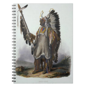 Cuaderno Mato-Tope, jefe de Mandan, platea 13 del volumen 2