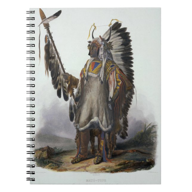 Cuaderno Mato-Tope, jefe de Mandan, platea 13 del volumen 2 (Frente)