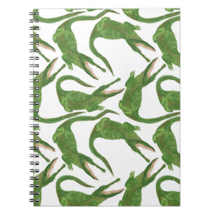 Cuaderno Matriz de agua blanca de cocodrilo