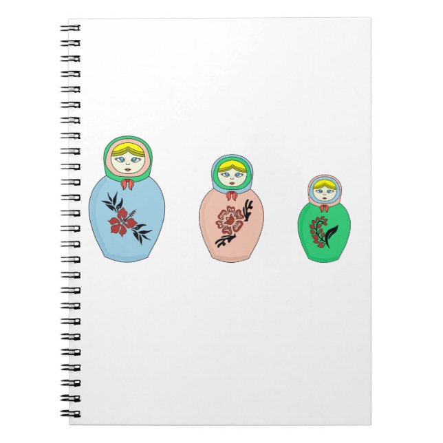 Cuaderno Matryoshka (Frente)