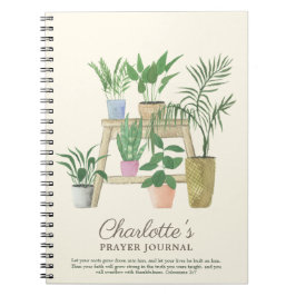 Cuaderno Matthew 6:26 Watercolor Birds Prayer Journal