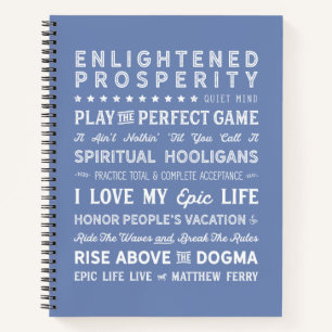 Cuaderno Matthew Ferry Words of Wisdom