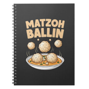 Cuaderno Matzo Baller Hanukkah Alimentación Cultura judía