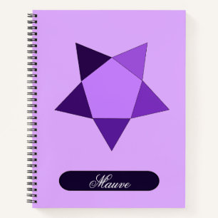Cuaderno Mauve Dream Spiral Notebook