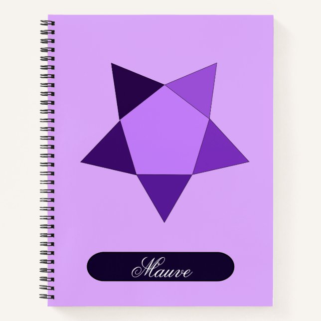 Cuaderno Mauve Dream Spiral Notebook (Anverso)