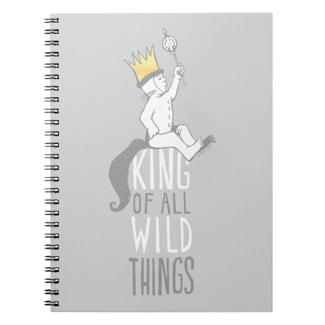 Cuaderno Max | The King of All Wild Things (Frente)