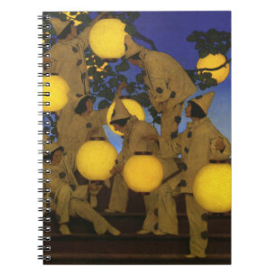Cuaderno Maxfield Parrish Los portadores de linternas 1908
