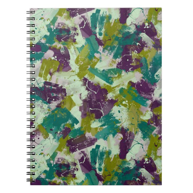 Cuaderno Maximalist Paint Splatters (Frente)