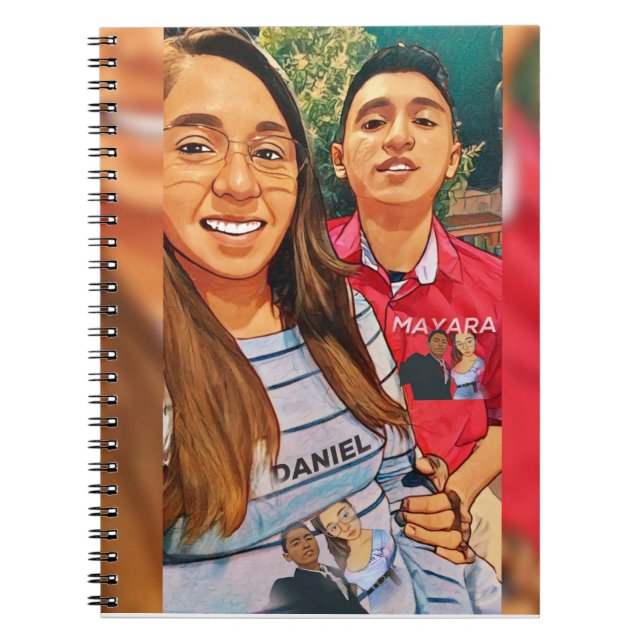 Cuaderno Mayara e Dani (Frente)