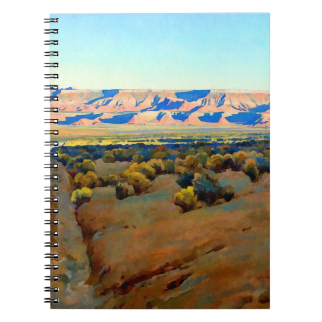 Cuaderno Maynard Dixon se acerca a Zion (Frente)