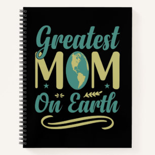 Cuaderno Mayor ambientalismo de mamá en Día de la Madre ter