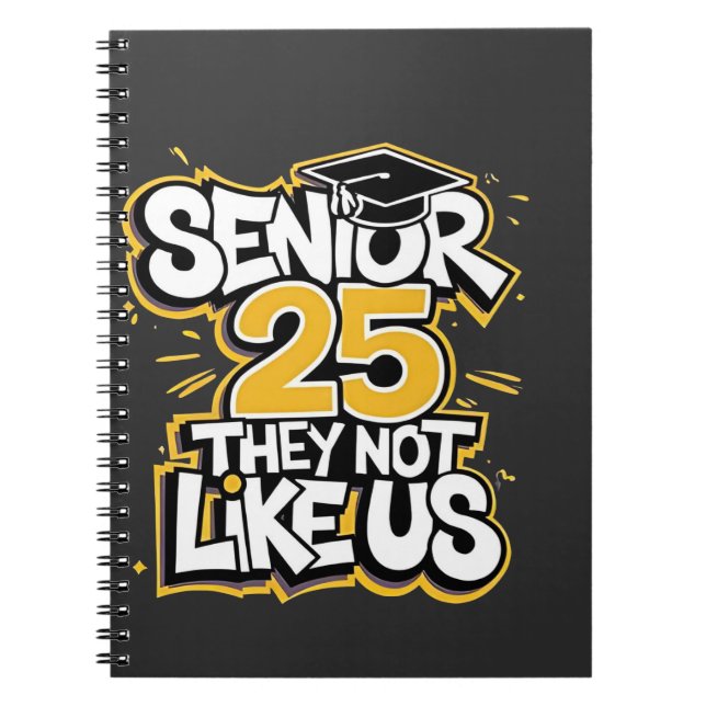 Cuaderno Mayores De 2025 No Les Gusta El Graduado De La Uni (Frente)