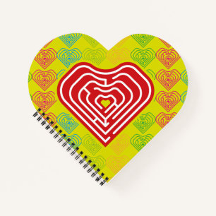 CUADERNO MAZE LOVE HEART BY MASANSER PIXELAT