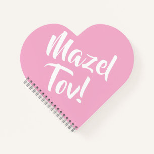 Cuaderno Mazel Tov rosa