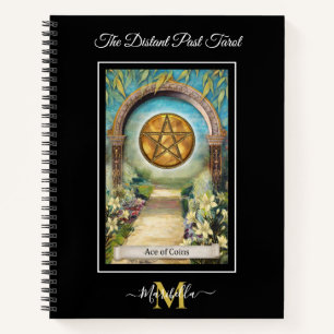 Cuaderno Mazo de Tarot El Pasado Distante As de Monograma d