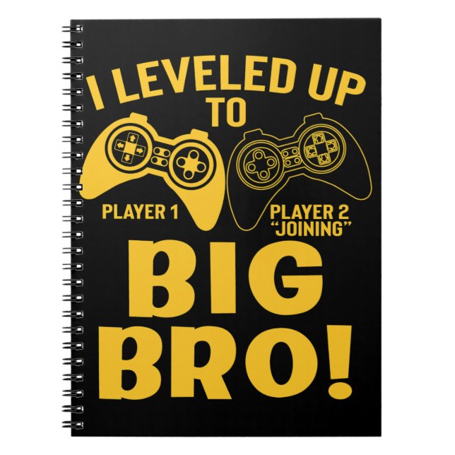 Cuaderno Me Ascendí a Hermano Mayor (Frente)
