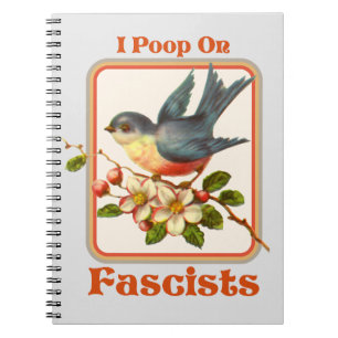 Cuaderno Me cago en los fascistas