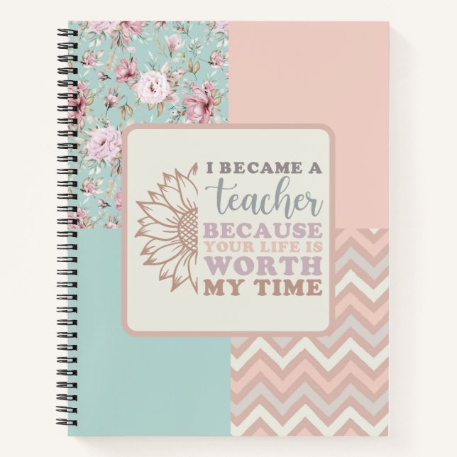 Cuaderno Me convertí en profesor (Anverso)