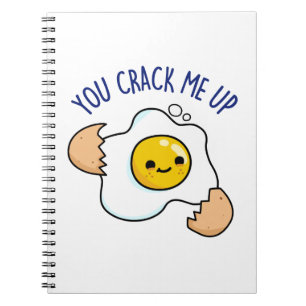 Cuaderno Me Crack Con Un Huevo Gracioso