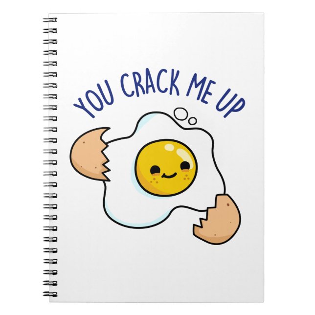 Cuaderno Me Crack Con Un Huevo Gracioso (Frente)
