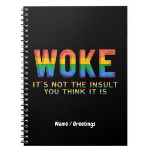 Cuaderno Me desperté no es el insulto que crees que es