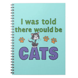 Cuaderno Me dijeron que habría CATS