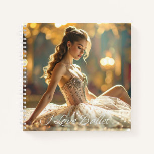 CUADERNO ME ENAMORA EL BALLET - BALLET & DANZA