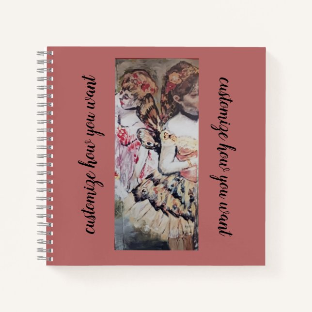 Cuaderno Me encanta bailar (Anverso)