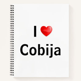 Cuaderno Me encanta Cobija