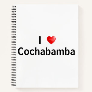 Cuaderno Me encanta Cochabamba