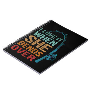 Cuaderno Me Encanta Cuando Se Aprecia, Pesca Graciosa