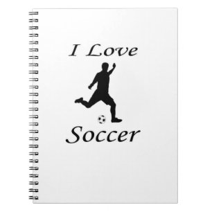 Cuaderno Me encanta el fútbol