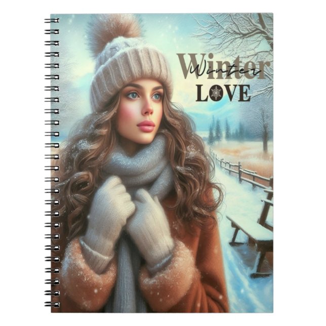 Cuaderno Me encanta el invierno (Frente)