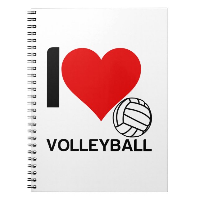 CUADERNO ME ENCANTA EL VOLEIBOL (Frente)