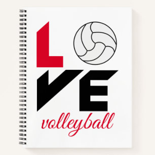 Cuaderno Me encanta el voleibol
